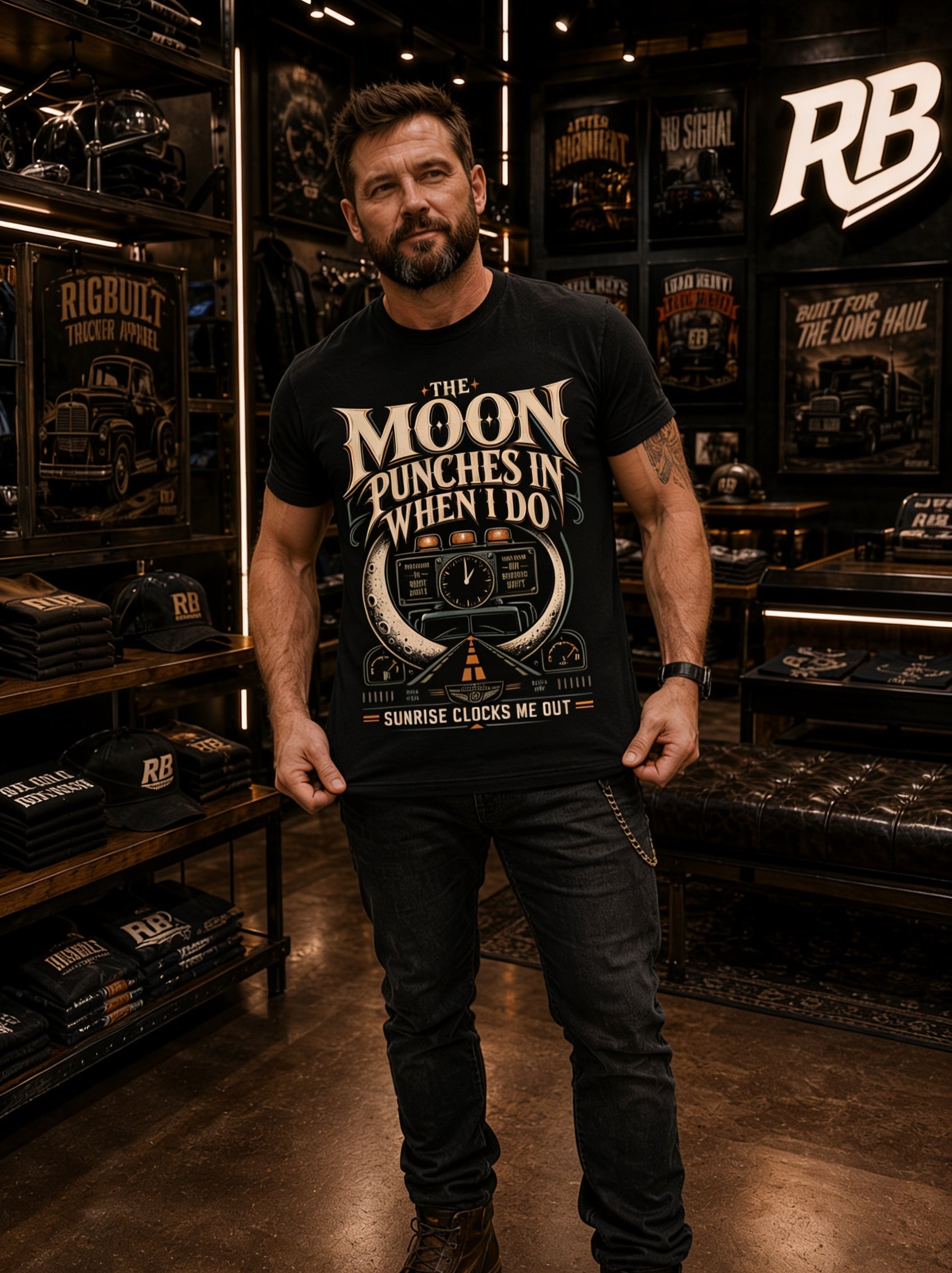 The Moon Punches In When I Do – Tee
