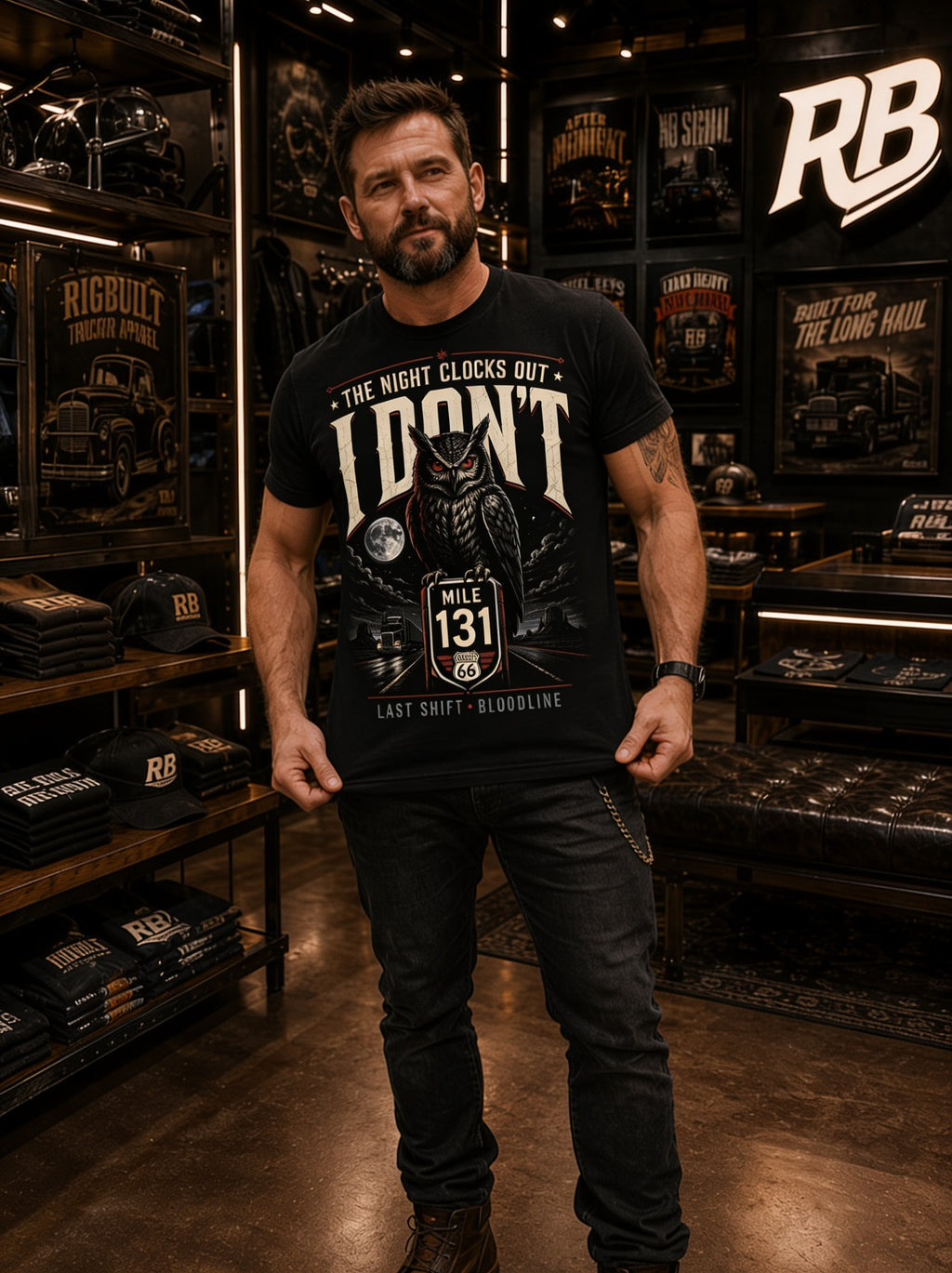 The Night Clocks Out I Don’t – Tee
