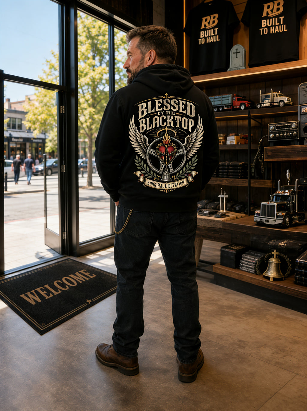 Blessed By The Blacktop – Hoodie