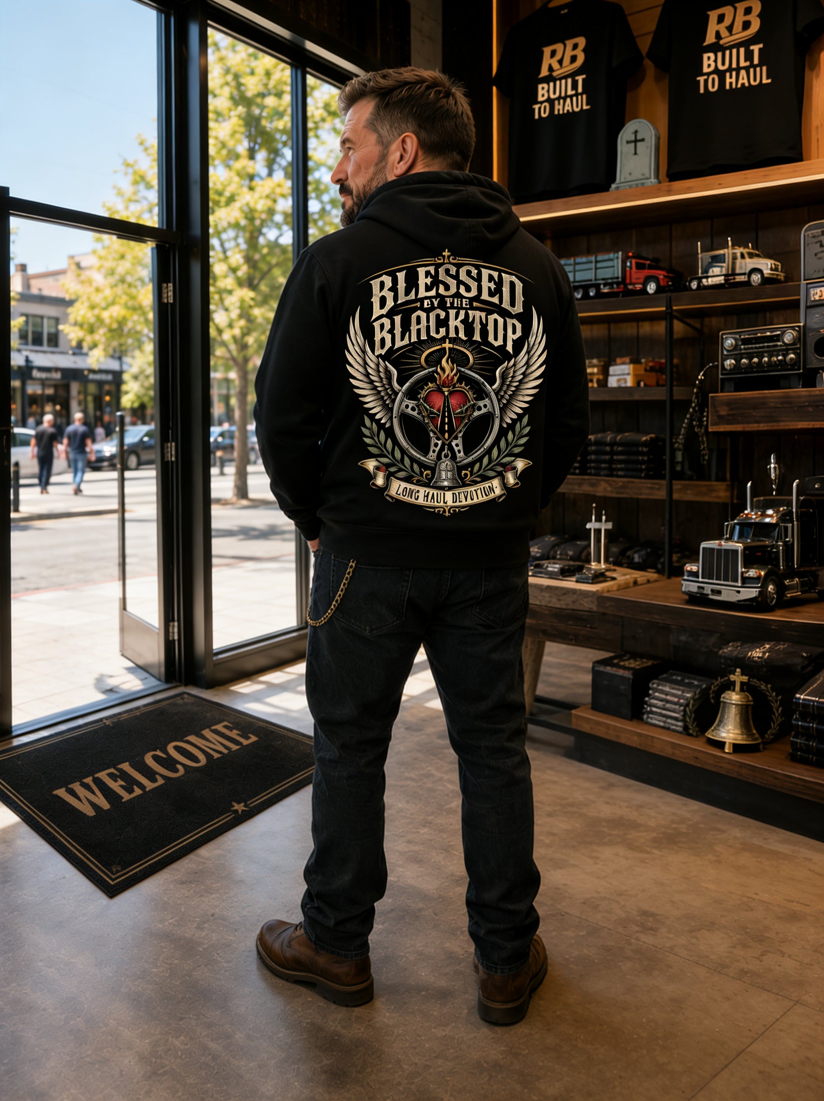 Blessed By The Blacktop – Hoodie