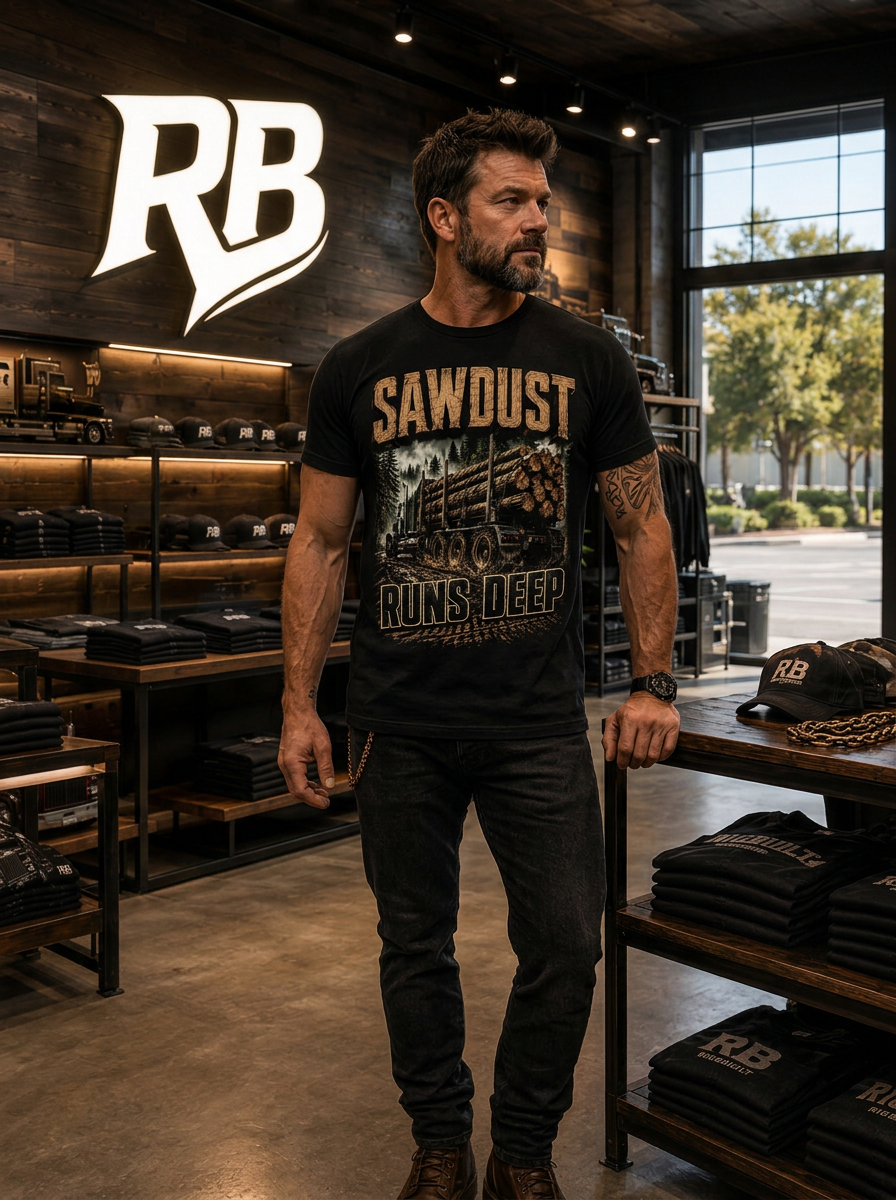 Sawdust Runs Deep - Tee Front