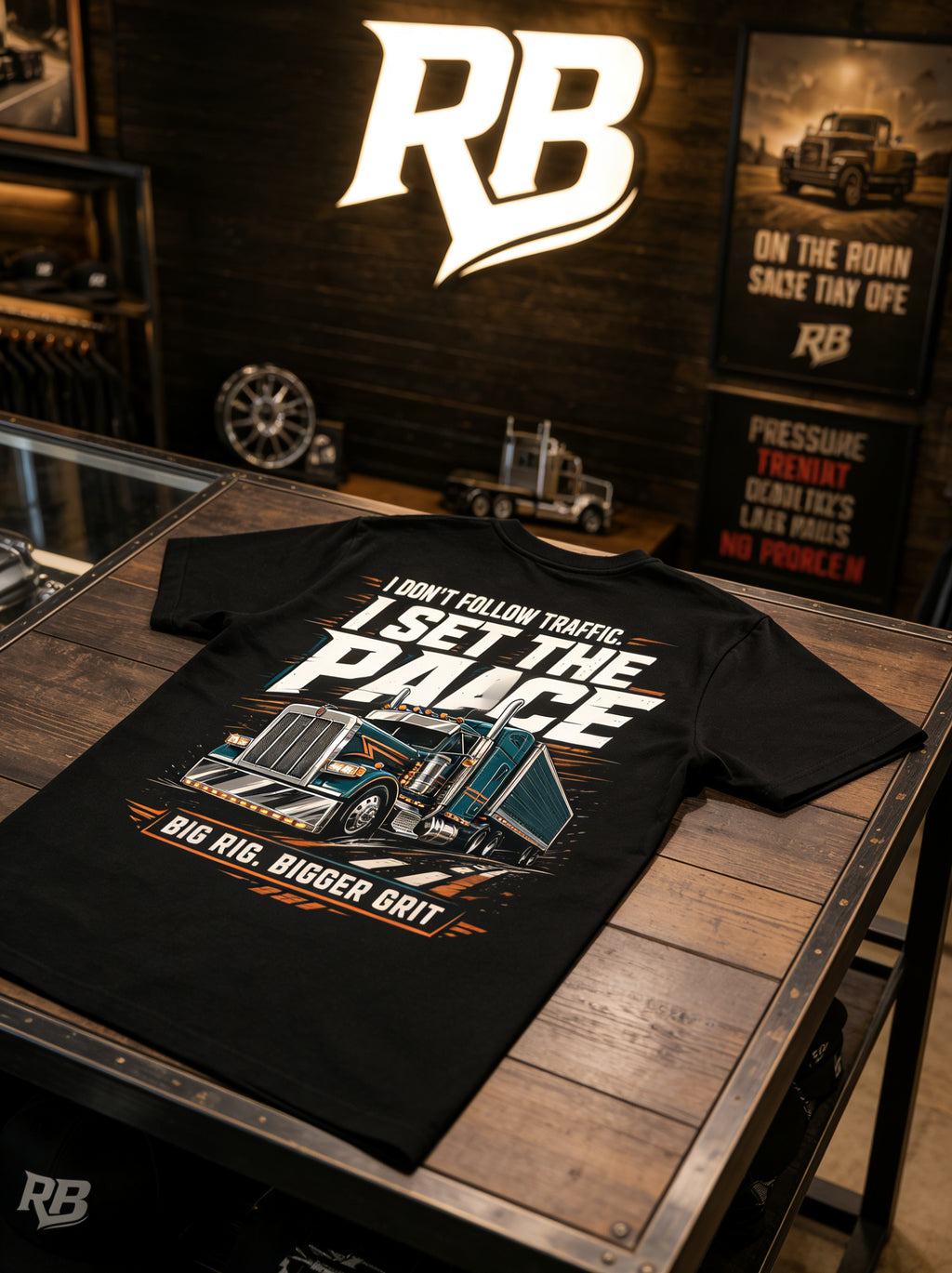 I Don’t Follow Traffic I Set The Pace - Premium Tee New