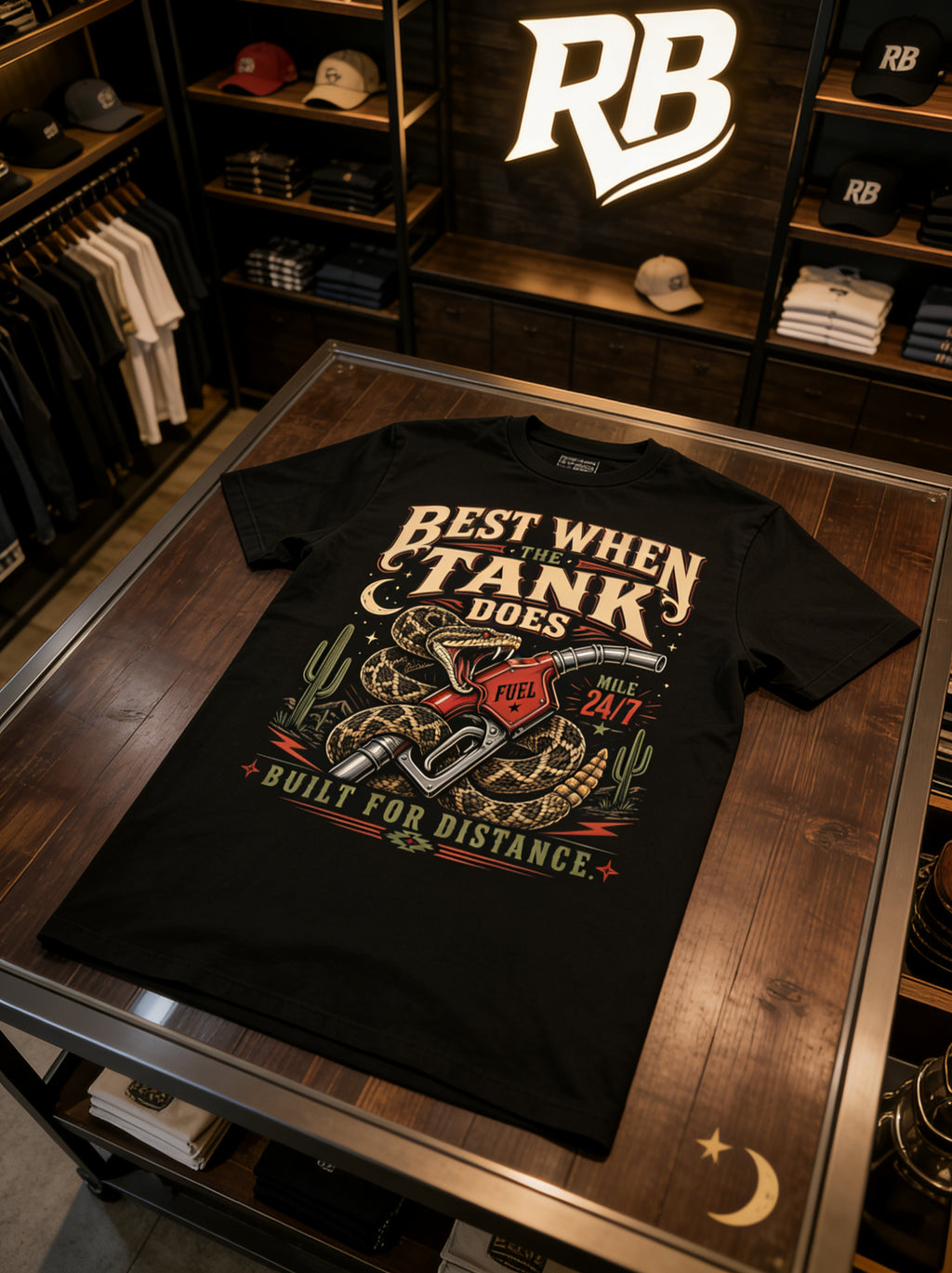 Best When The Tank Does - Tee