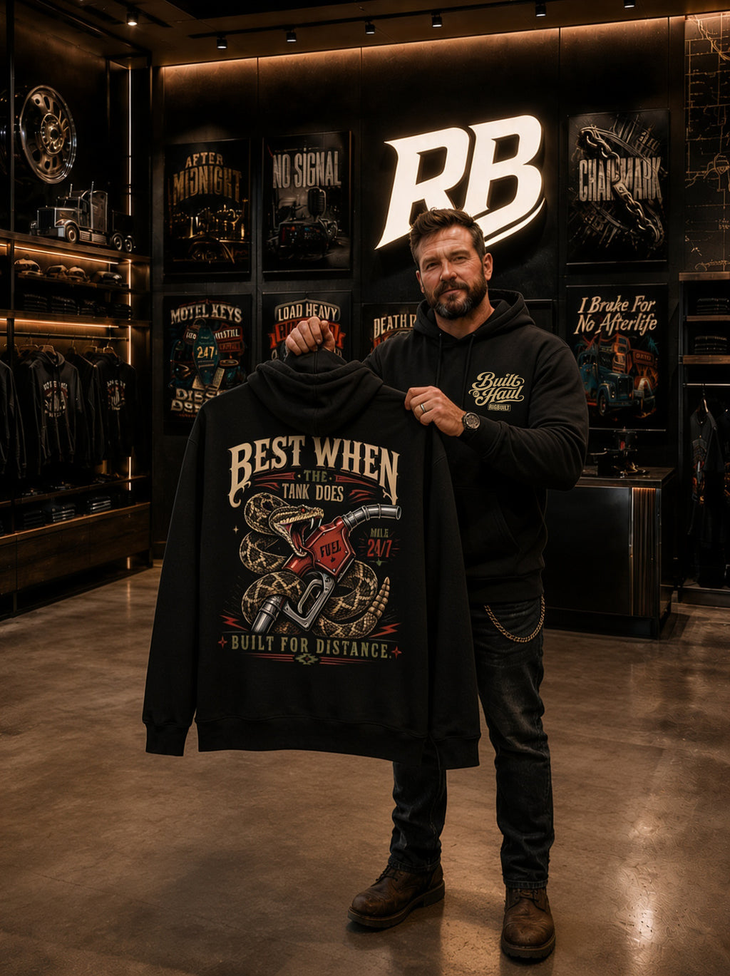 Best When The Tank Does – Hoodie
