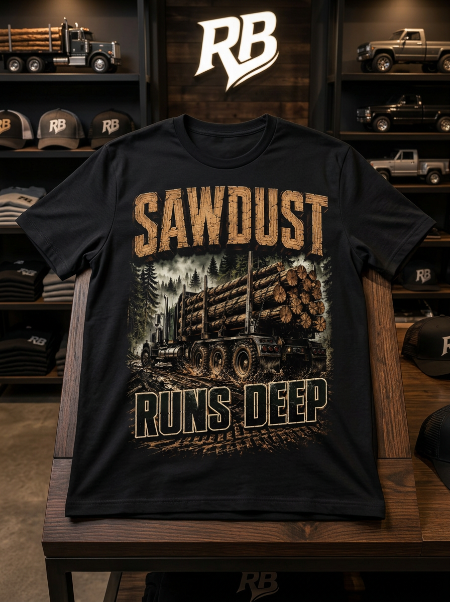 Sawdust Runs Deep - Tee Front