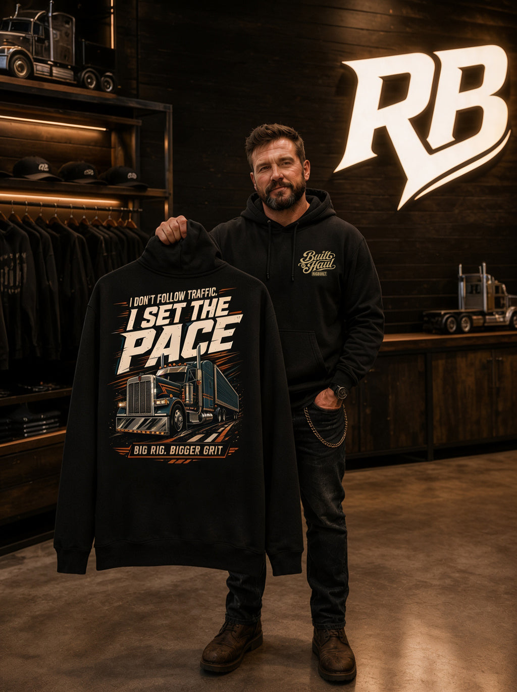 I Don’t Follow Traffic I Set The Pace – Hoodie