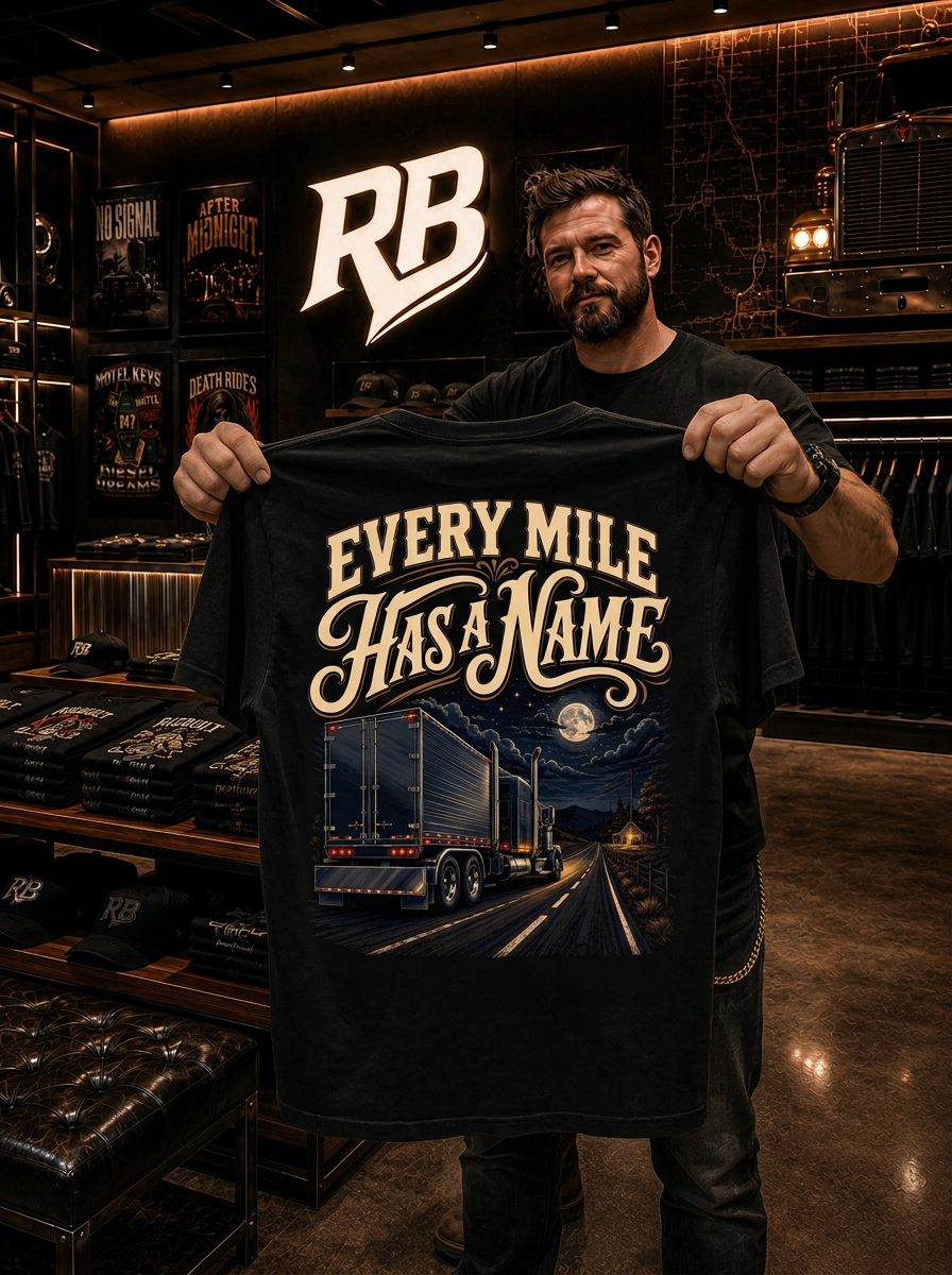 Every Mile Has A Name V2 – Tee Front Back