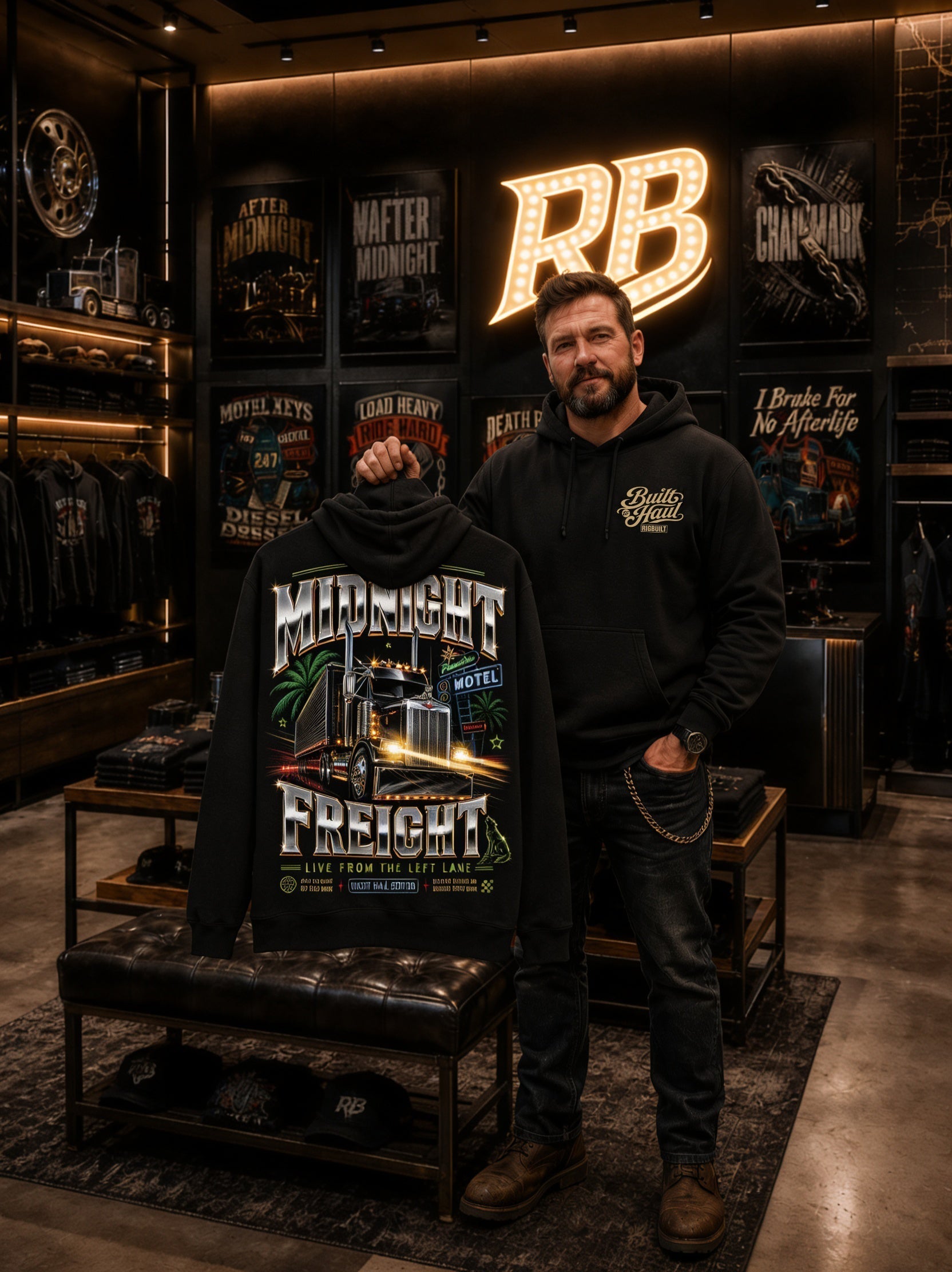 Midnight Freight – Hoodie