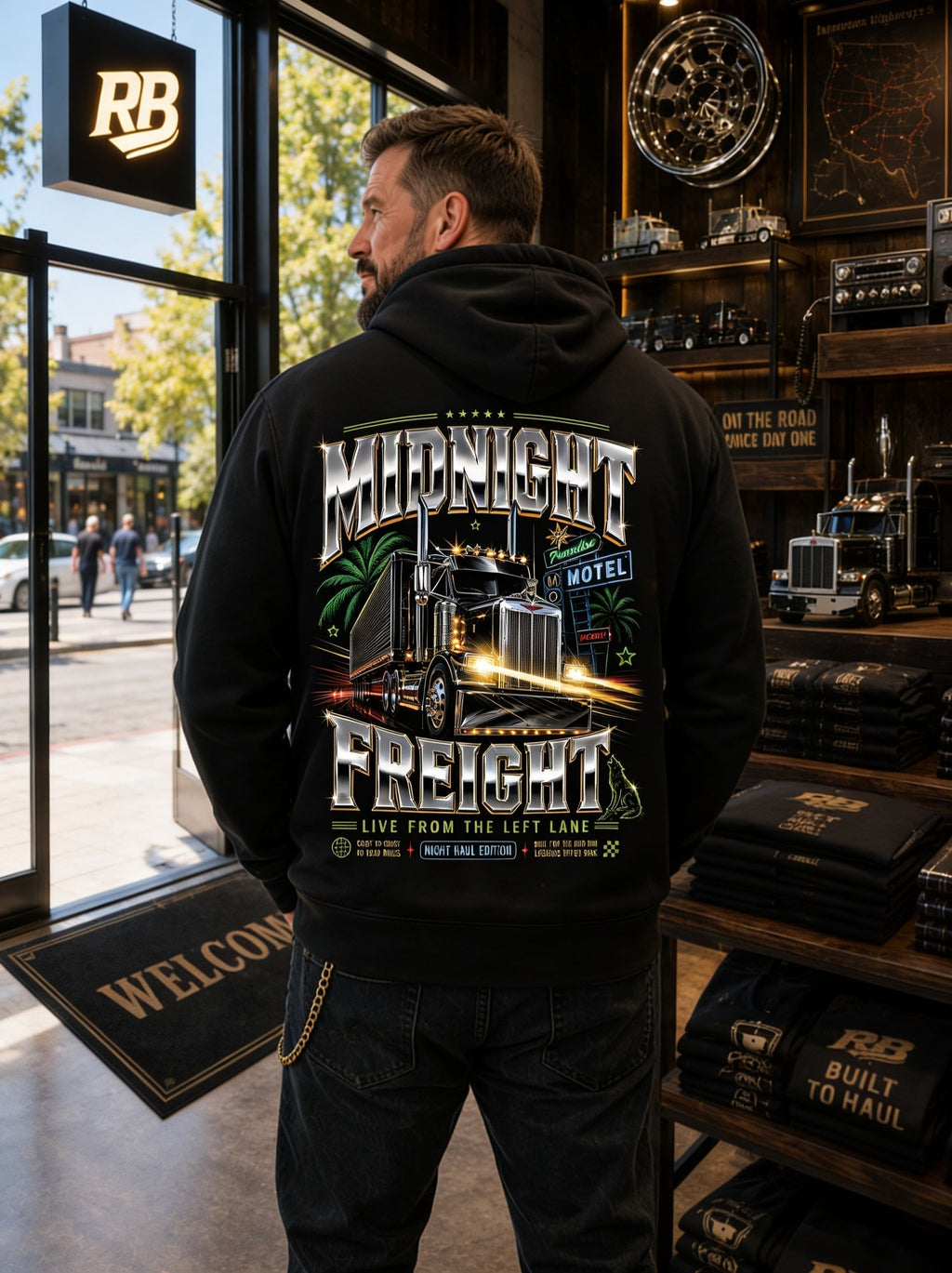 Midnight Freight – Hoodie