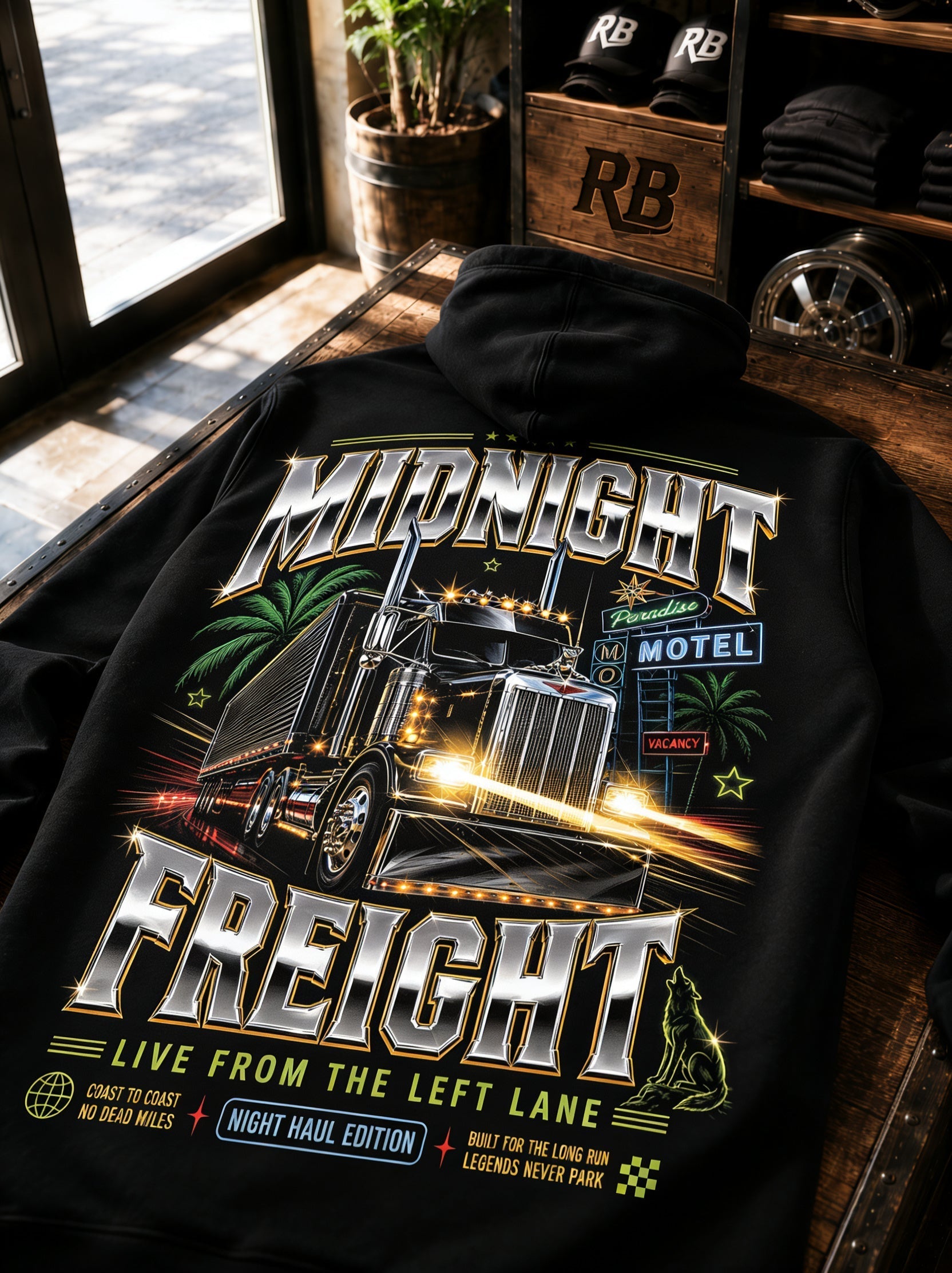 Midnight Freight – Hoodie