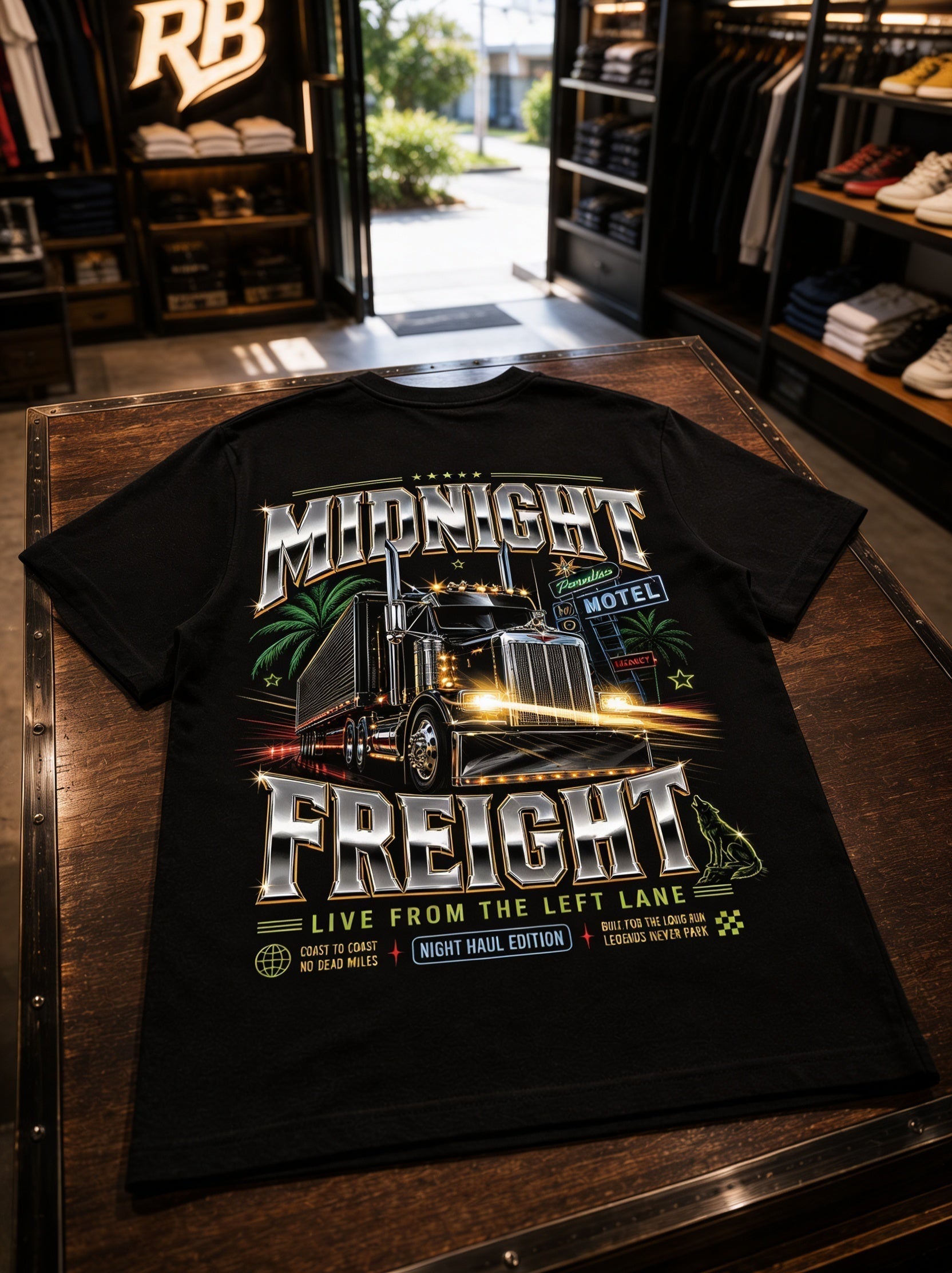Midnight Freight – Tee Back