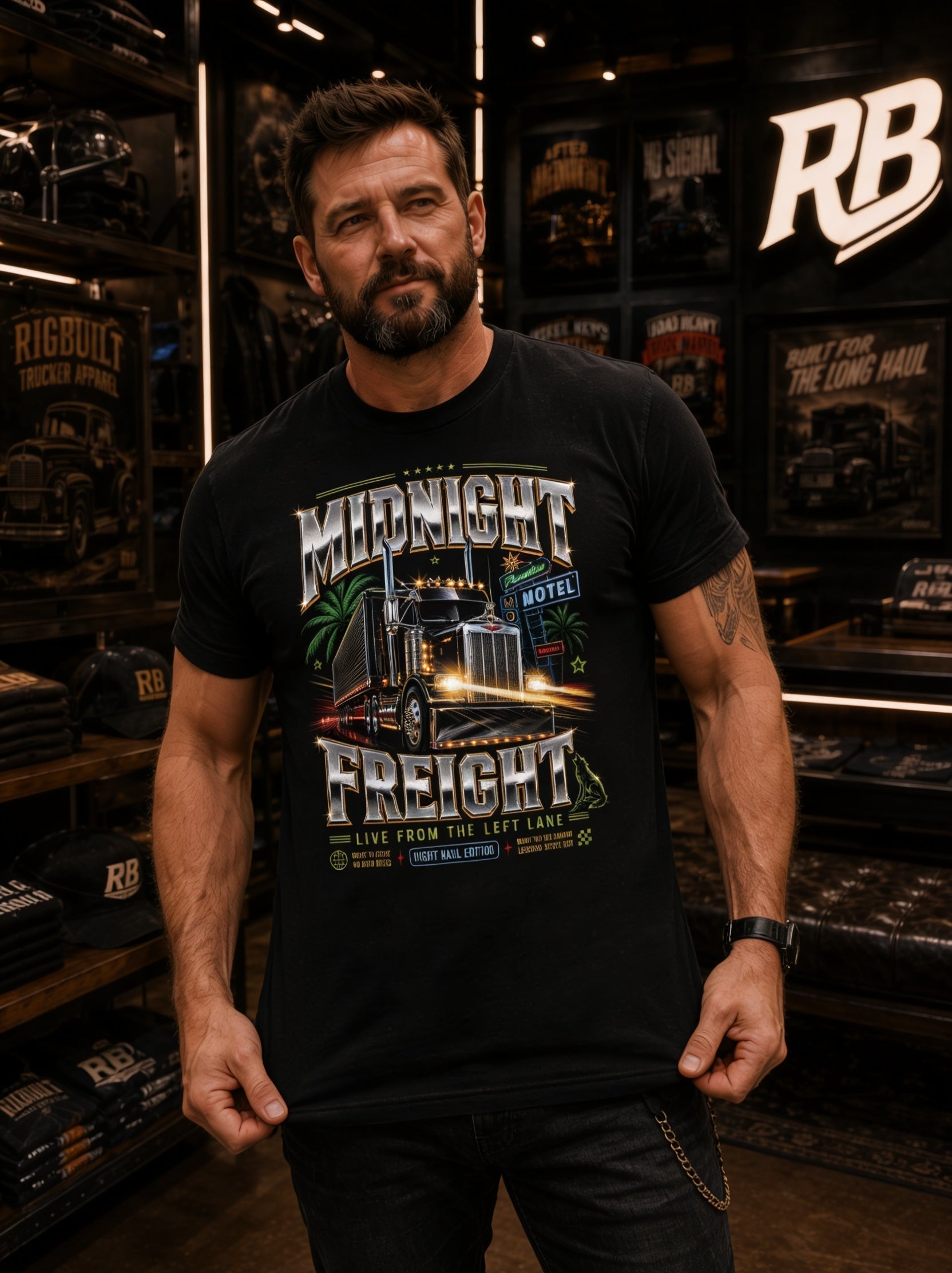 Midnight Freight – Tee Front
