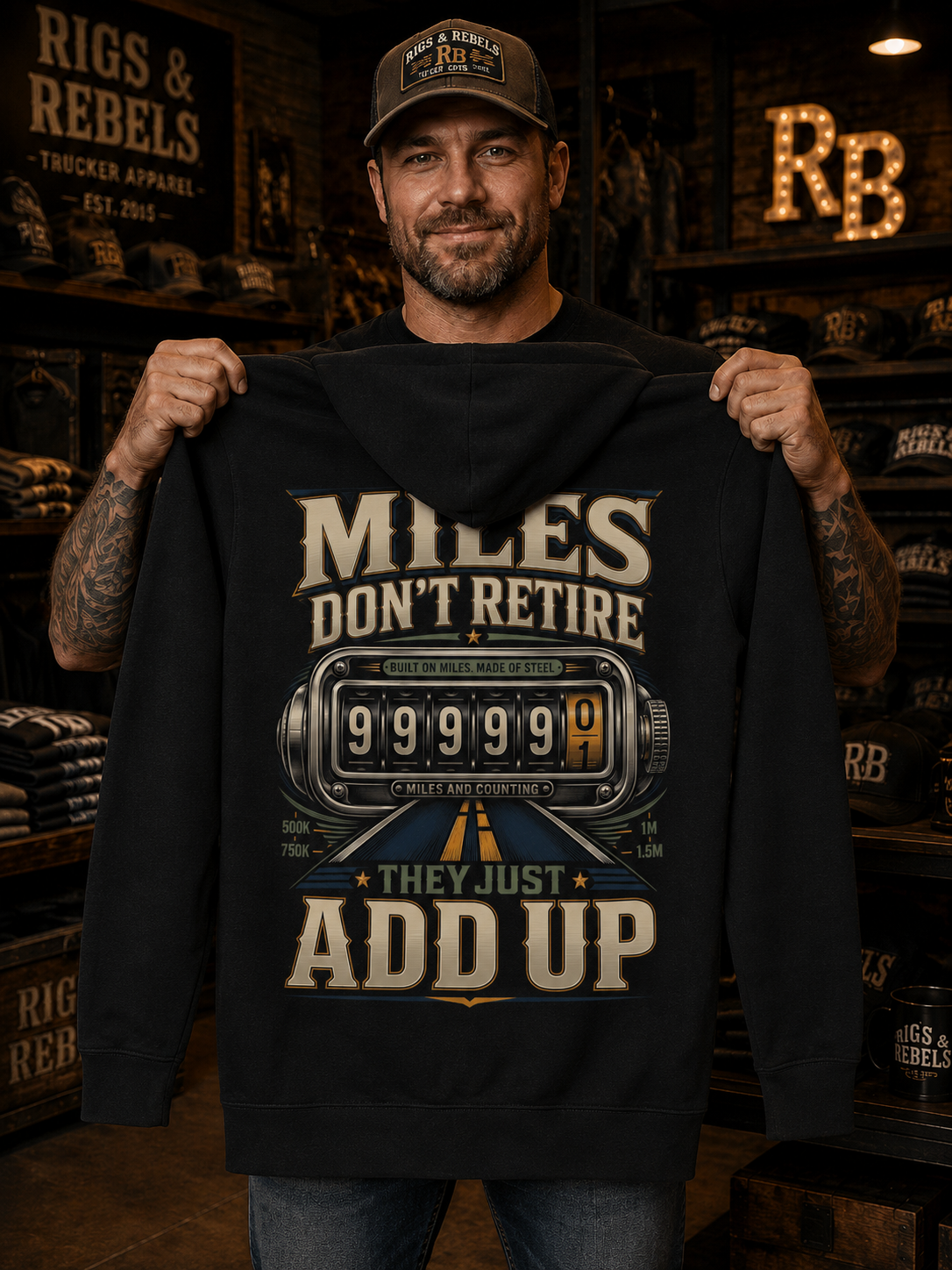 Miles Don’t Retire – Hoodie