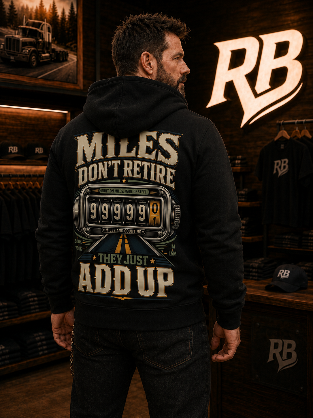 Miles Don’t Retire – Hoodie