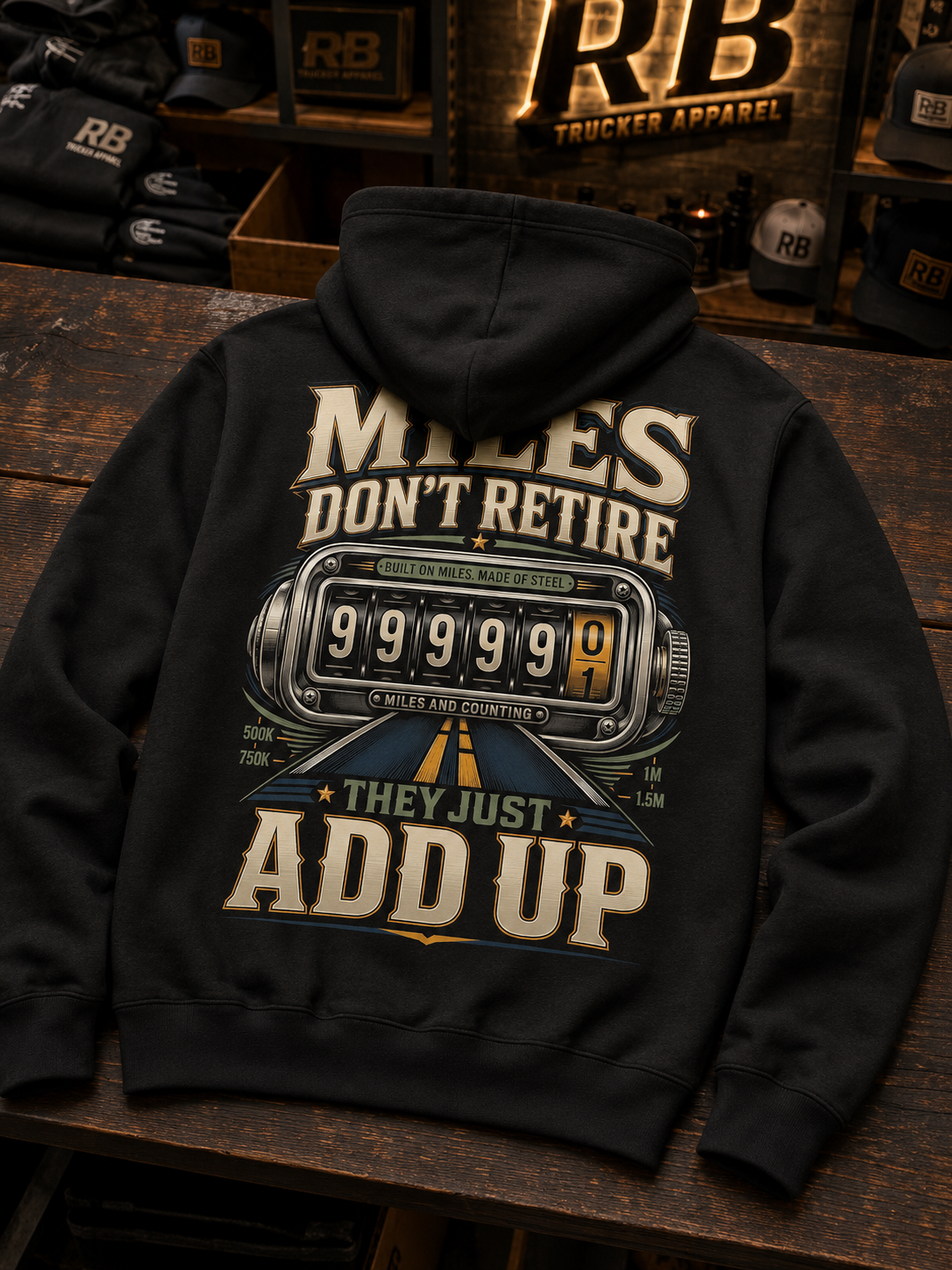 Miles Don’t Retire – Hoodie