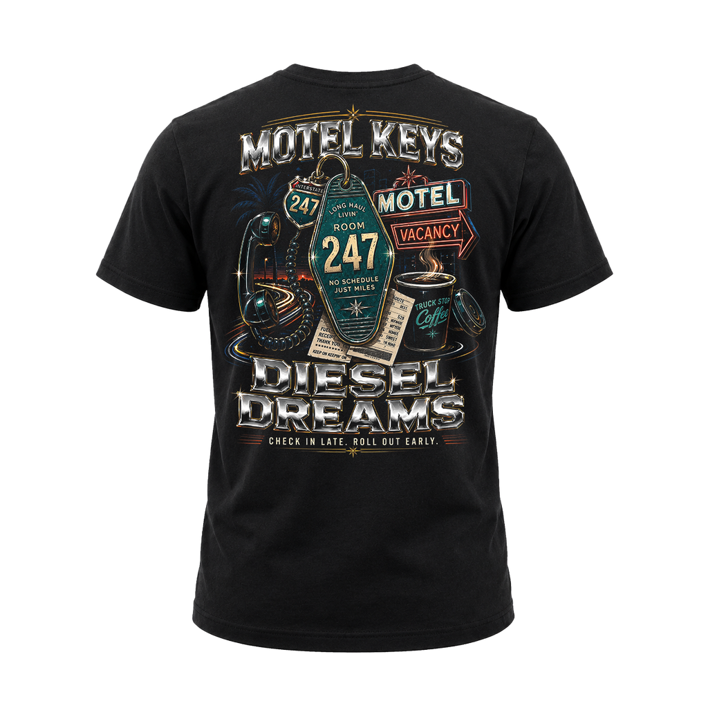 Motel Keys Diesel Dreams – Tee Back