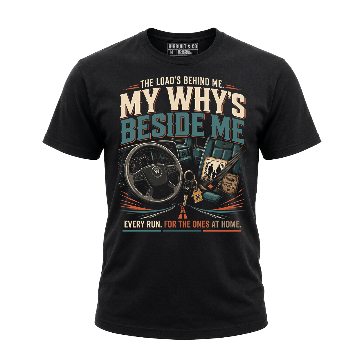 My Why’s Beside Me – Tee Front