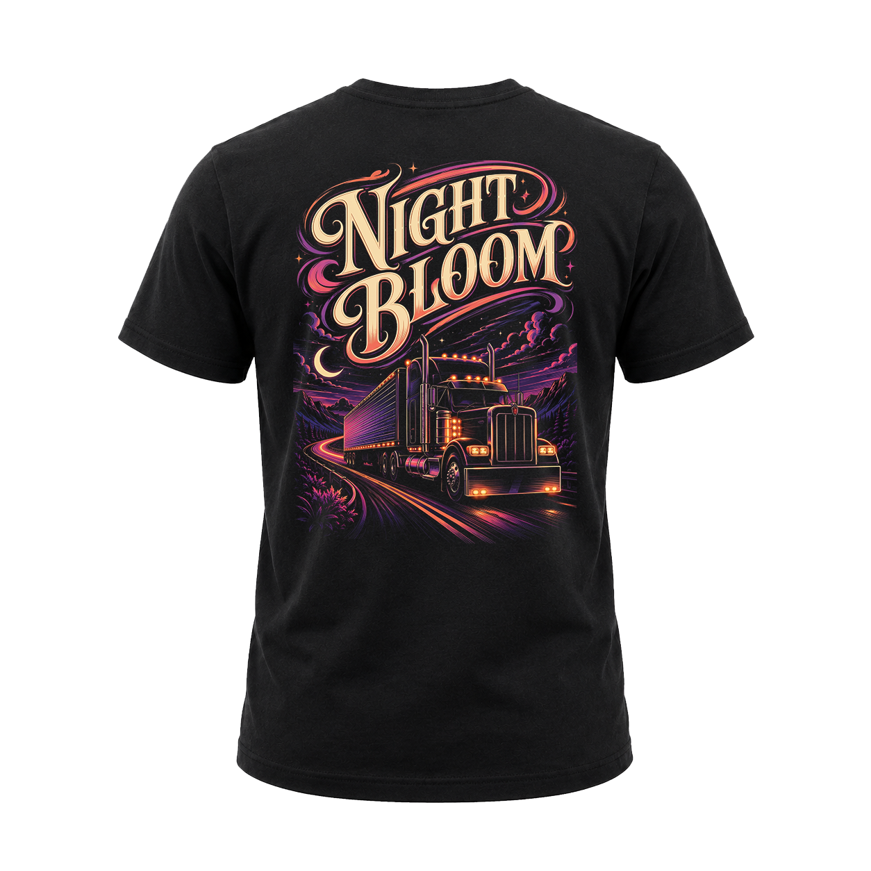 Night Bloom – Tee Back