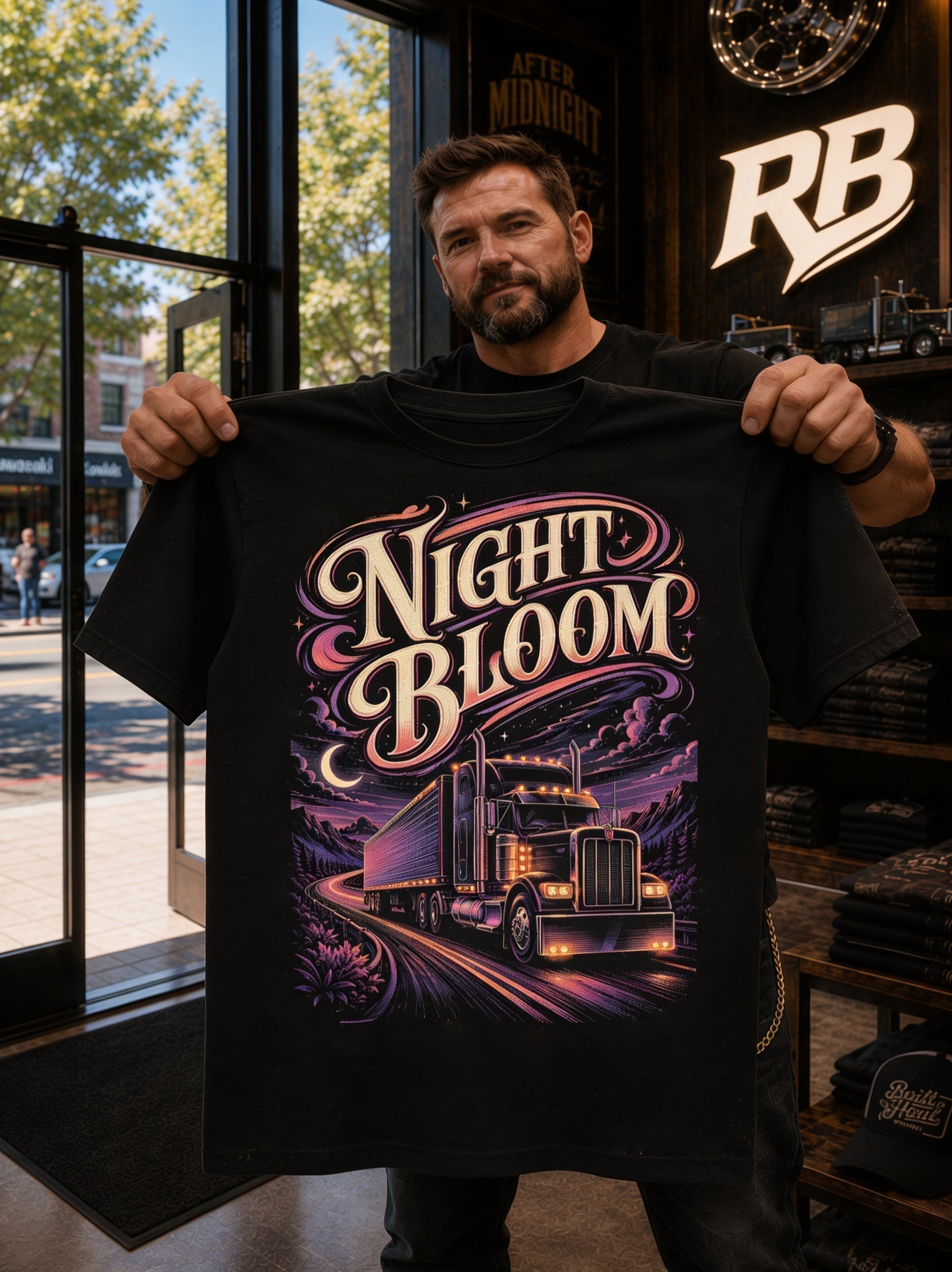 Night Bloom – Tee Front