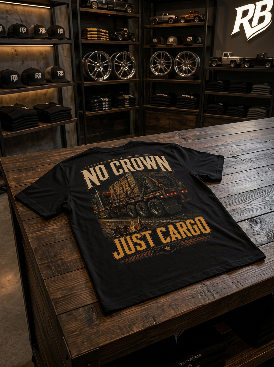 No Crown. Just Cargo - Tee Back