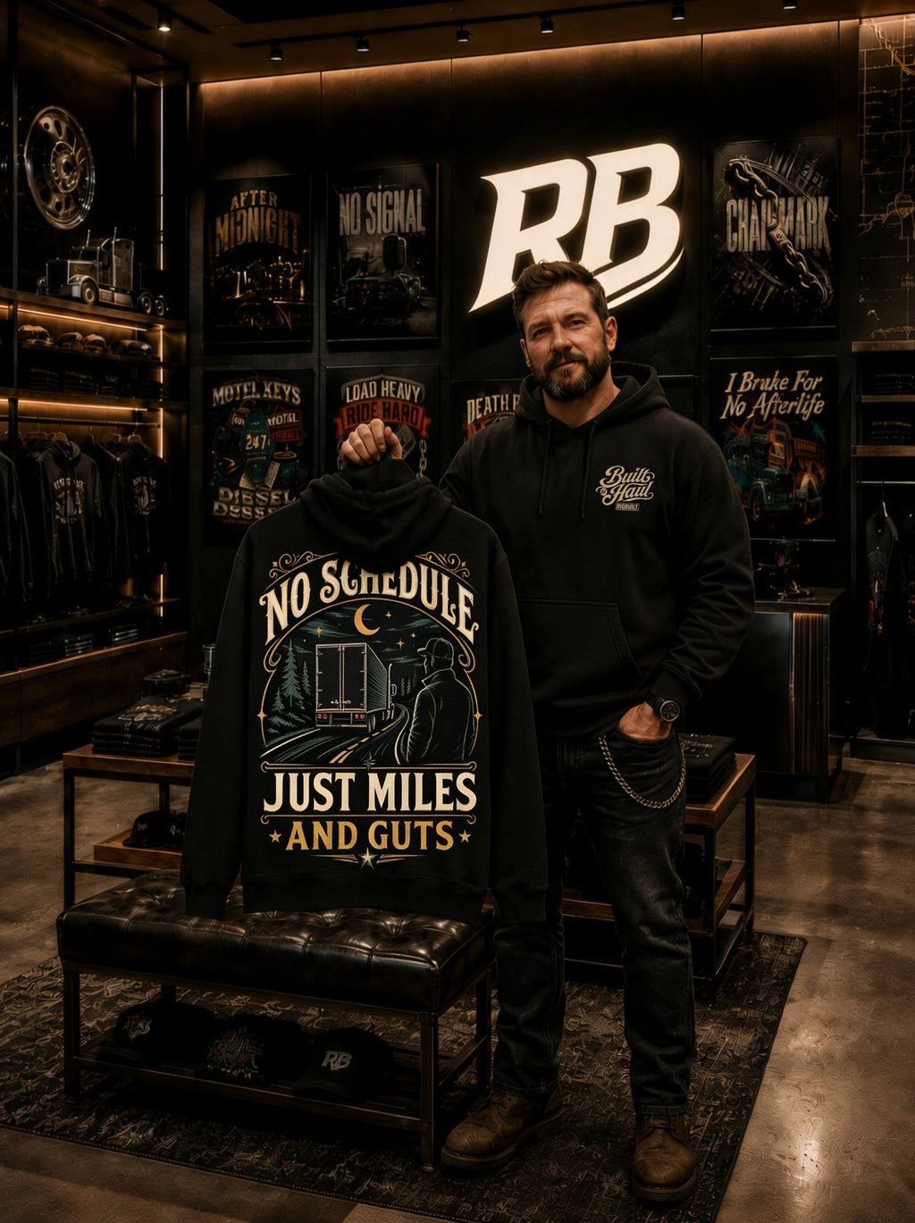 No Schedule Just Miles – Hoodie