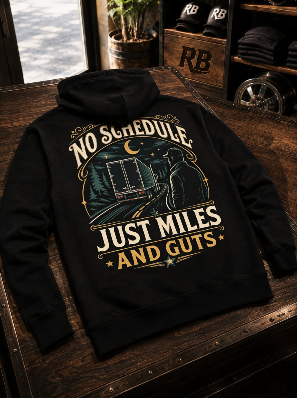 No Schedule Just Miles – Hoodie