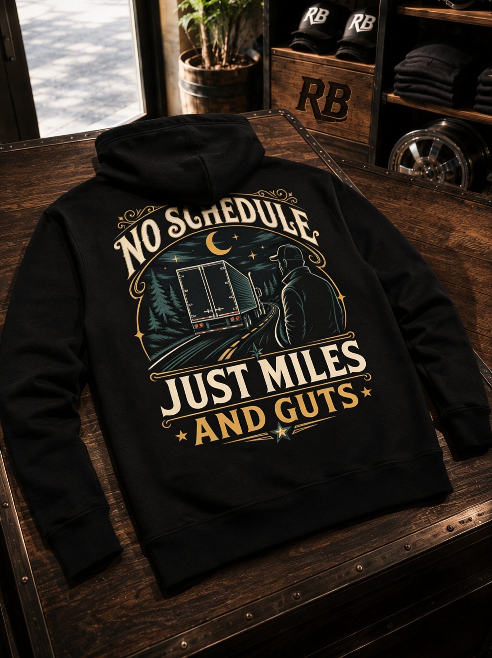 No Schedule Just Miles – Hoodie
