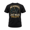 No Schedule Just Miles – Tee Back