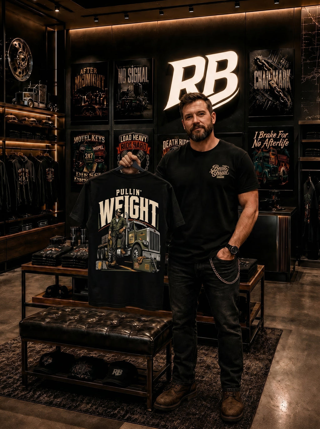 Pullin’ Weight – Tee Back