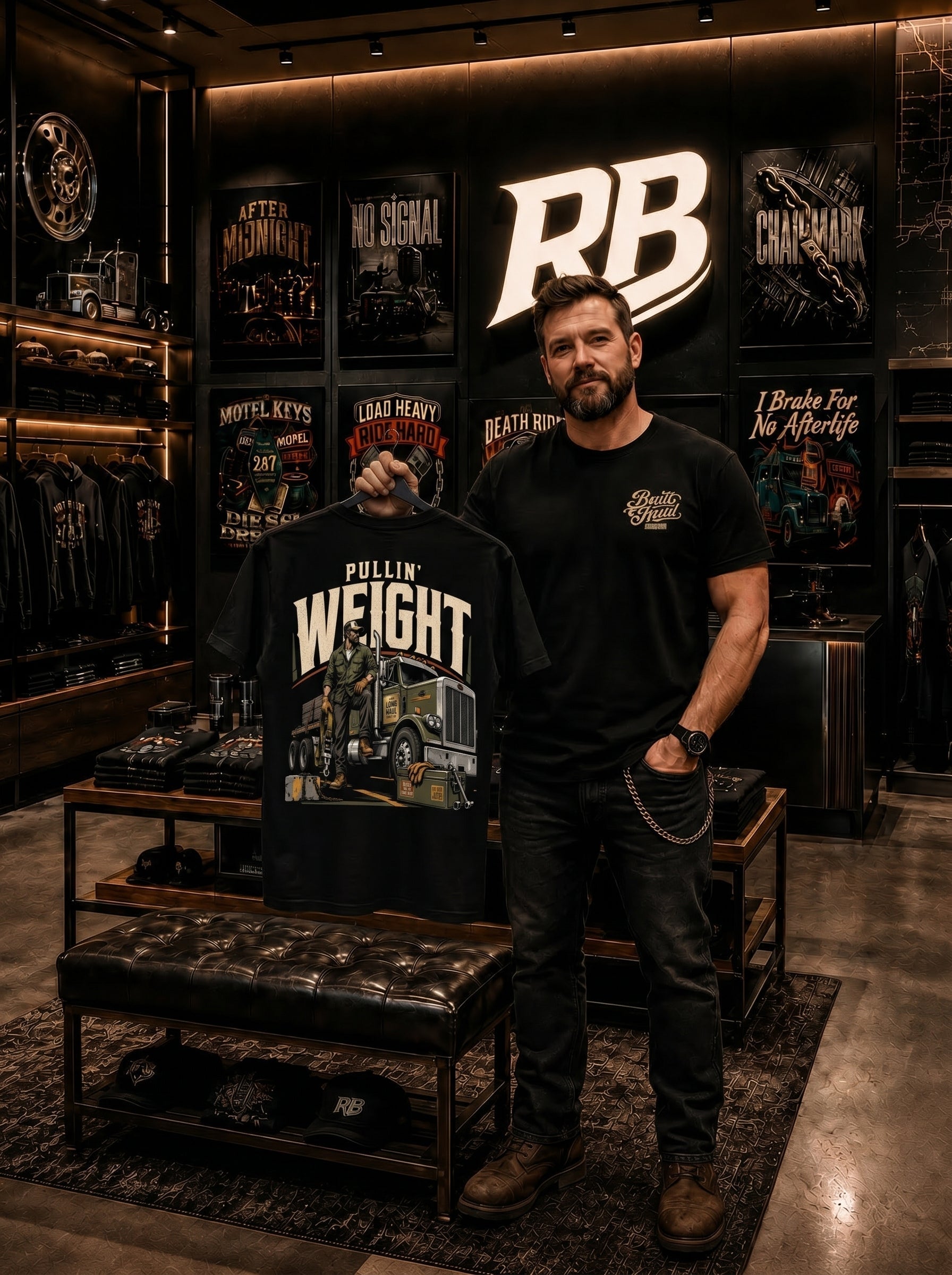 Pullin’ Weight – Tee Back
