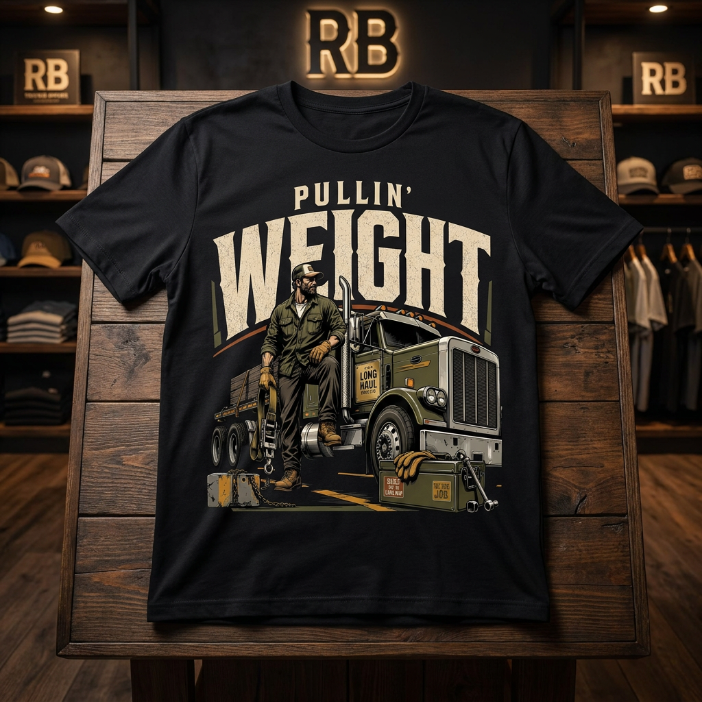 Pullin’ Weight – Tee Front