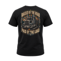 Raised By The Road. Paid By The Load - Tee Back