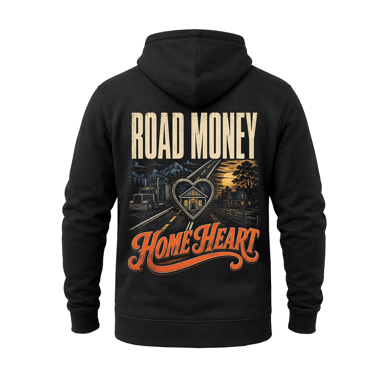 Road Money Home Heart - Hoodie