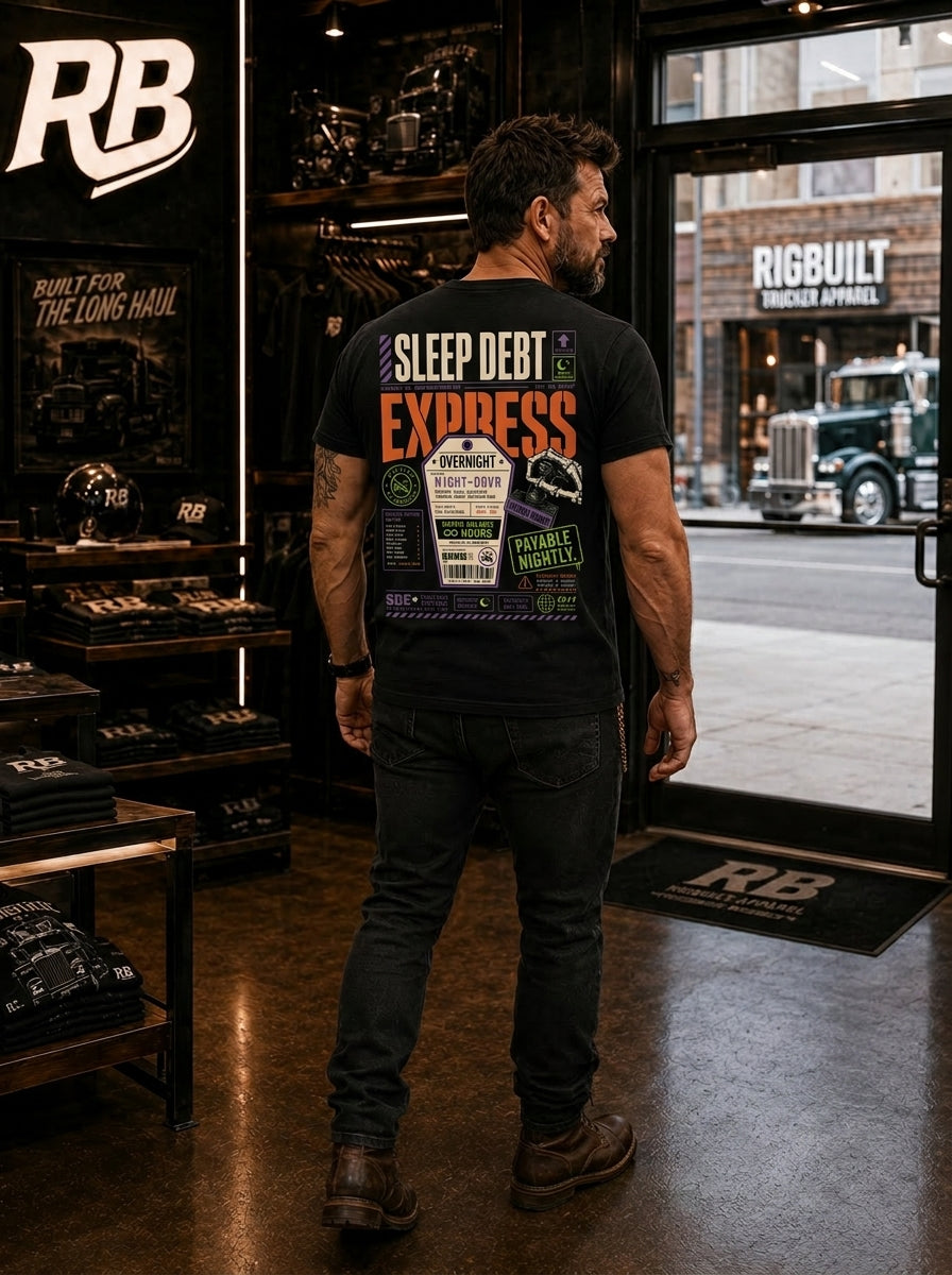 Sleep Debt Express – Tee Back