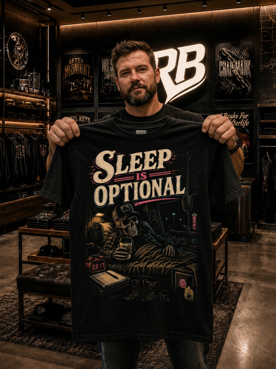 Sleep Is Optional - Tee Front