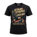 Stars, Stripes & State Lines V2 - Tee Front