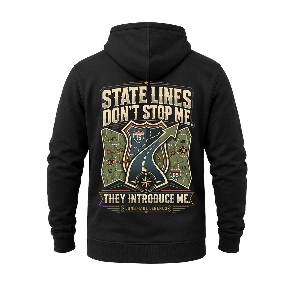State Lines Don’t Stop Me – Hoodie