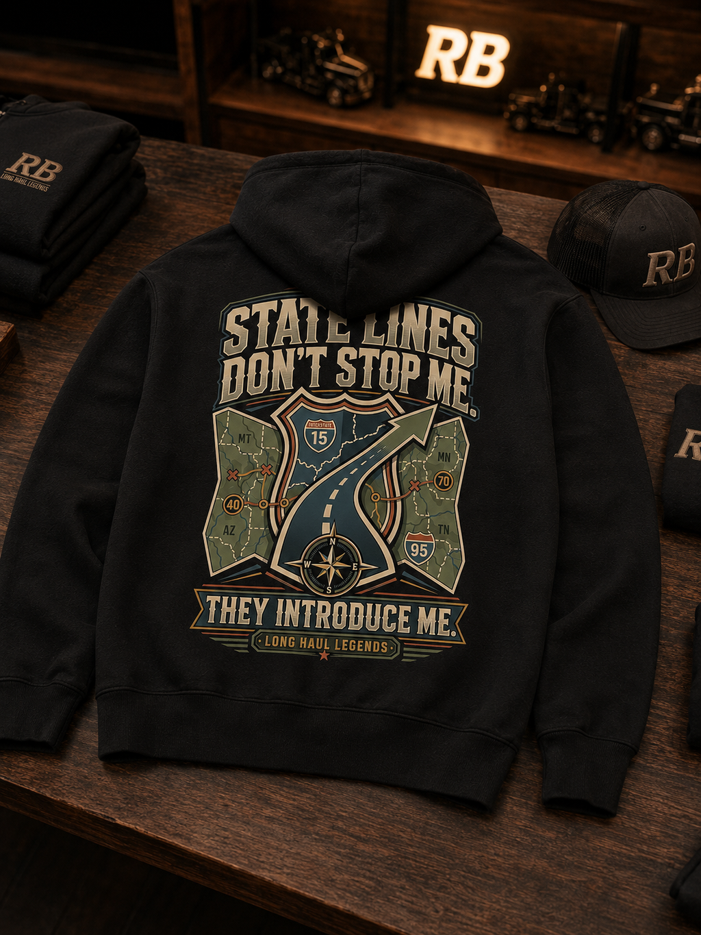 State Lines Don’t Stop Me – Hoodie