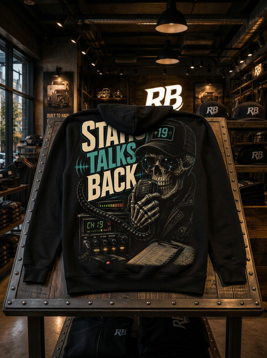 Static Talks Back - Hoodie