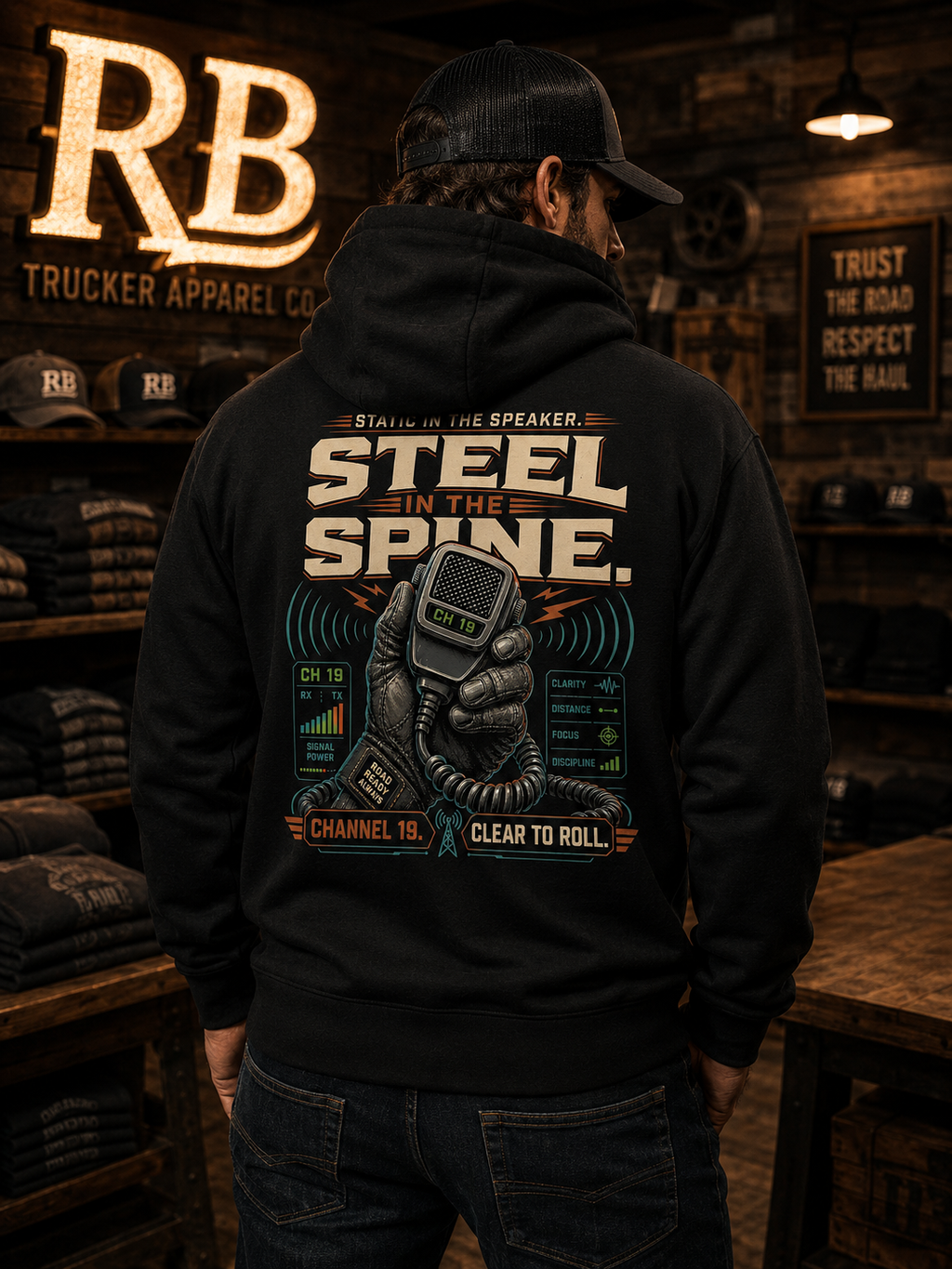 Steel In The Spine – Hoodie