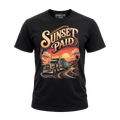 Sunset Paid - Tee Front