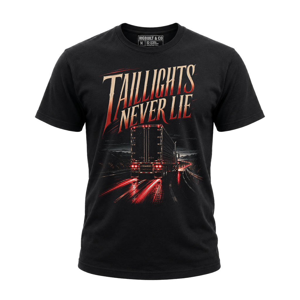 Taillights Never Lie - Tee Front