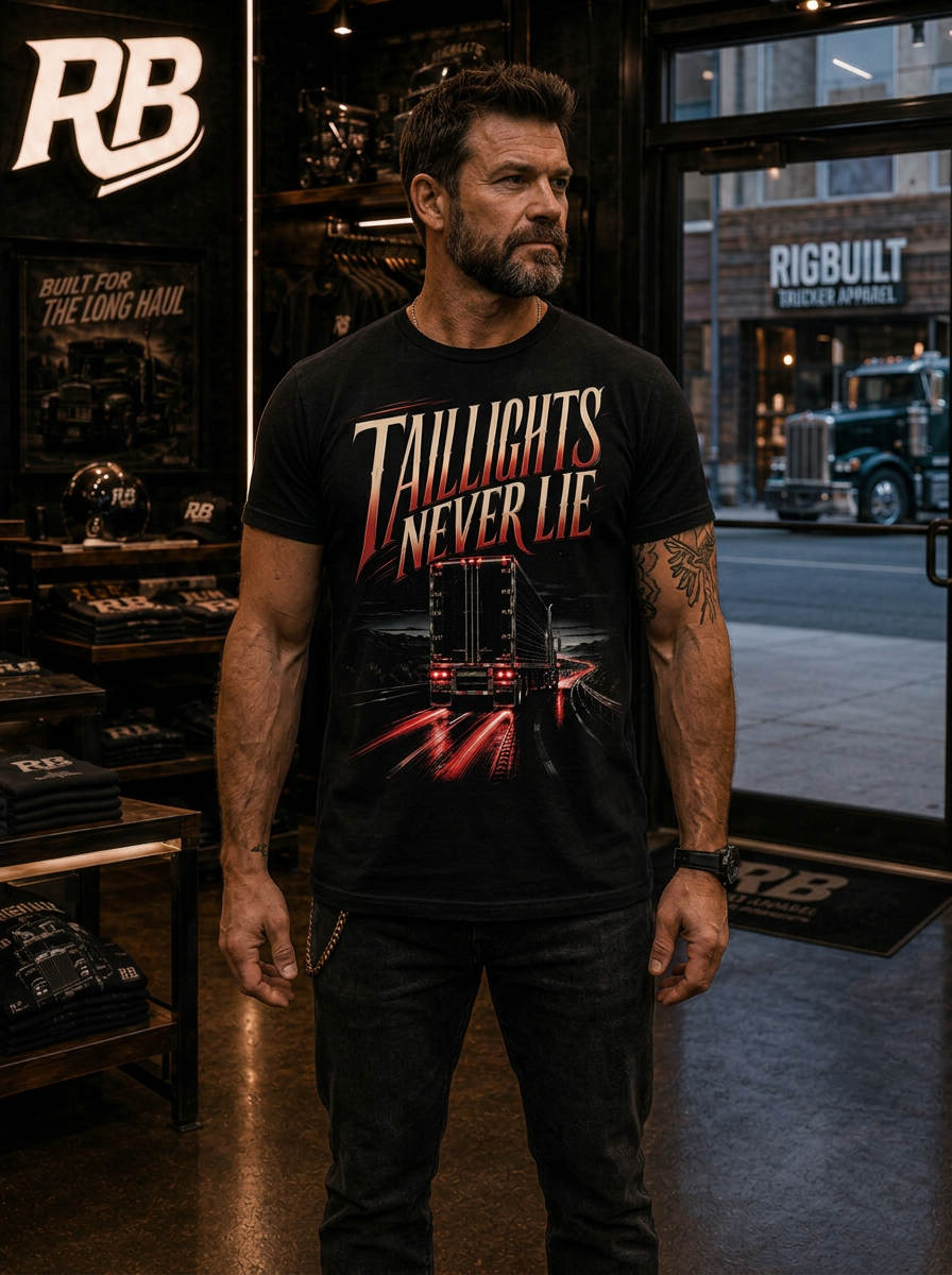 Taillights Never Lie - Tee Front