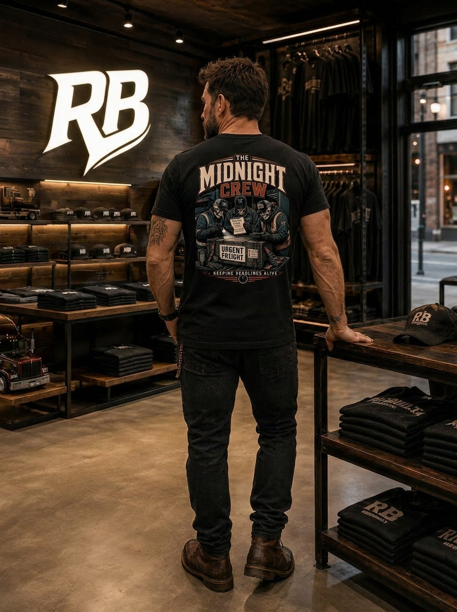 The Midnight Crew – Tee Front Back
