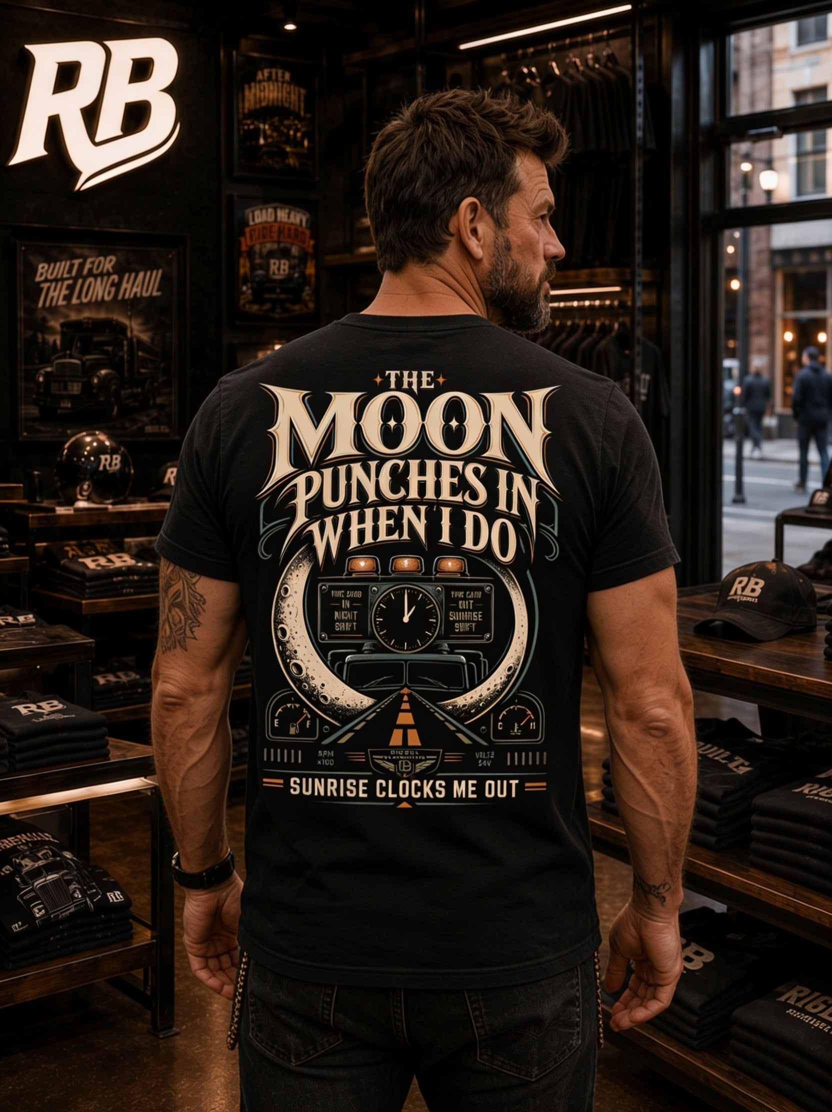 The Moon Punches In When I Do – Tee Back