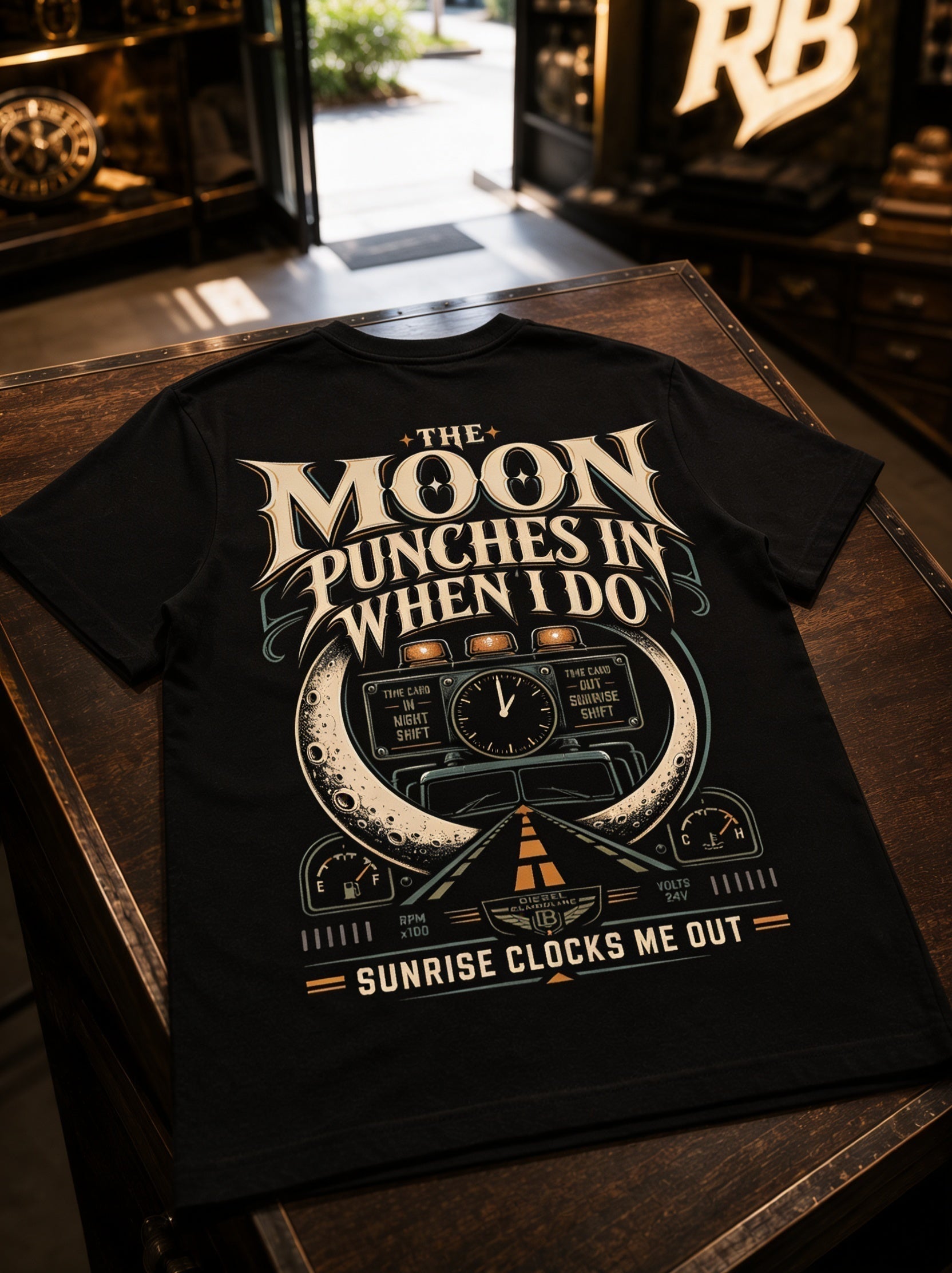 The Moon Punches In When I Do – Tee Back