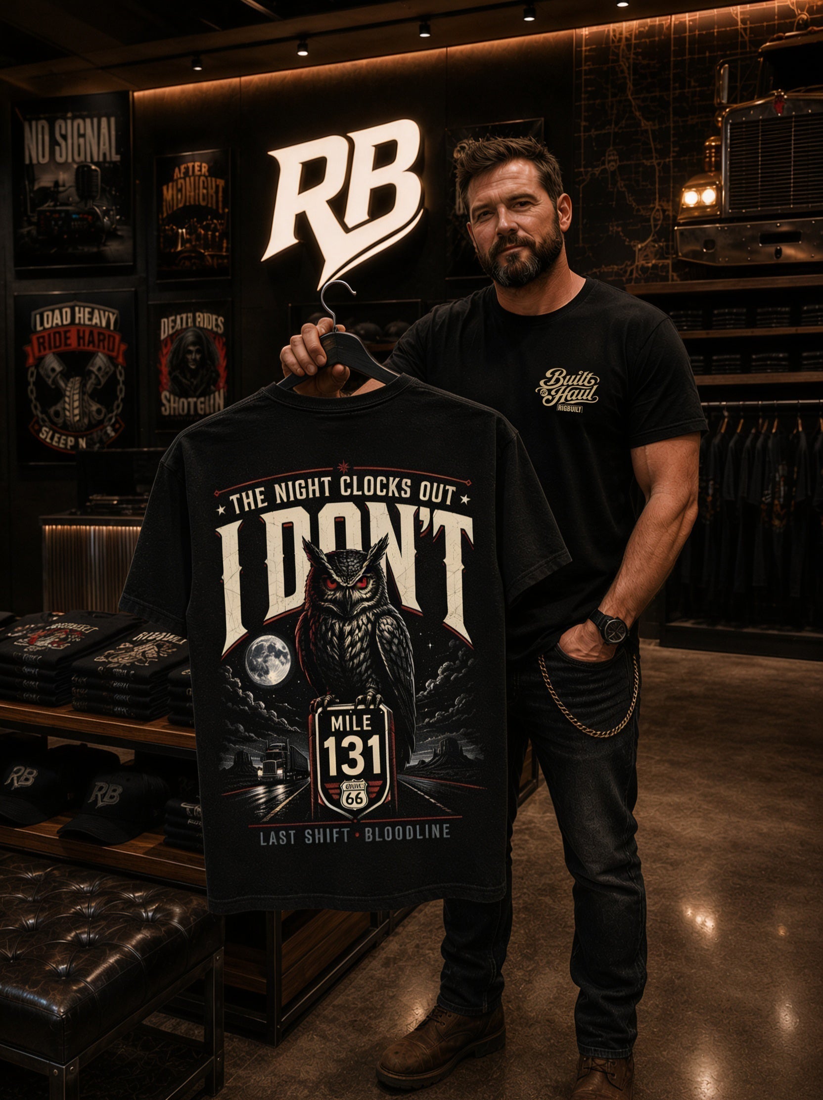 The Night Clocks Out I Don’t – Tee Back