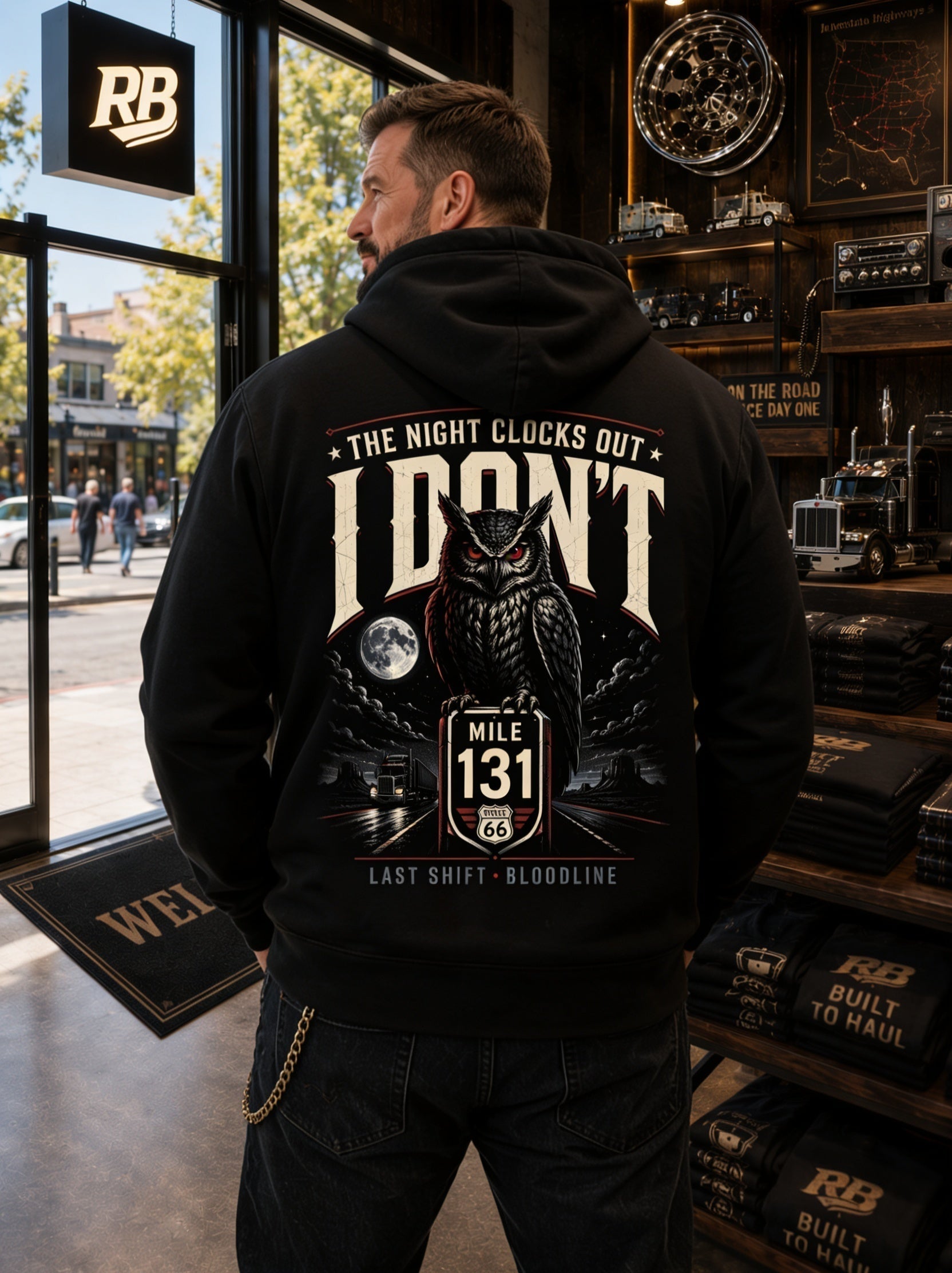 The Night Clocks Out I Don’t – Hoodie
