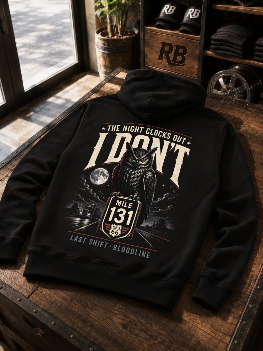 The Night Clocks Out I Don’t – Hoodie