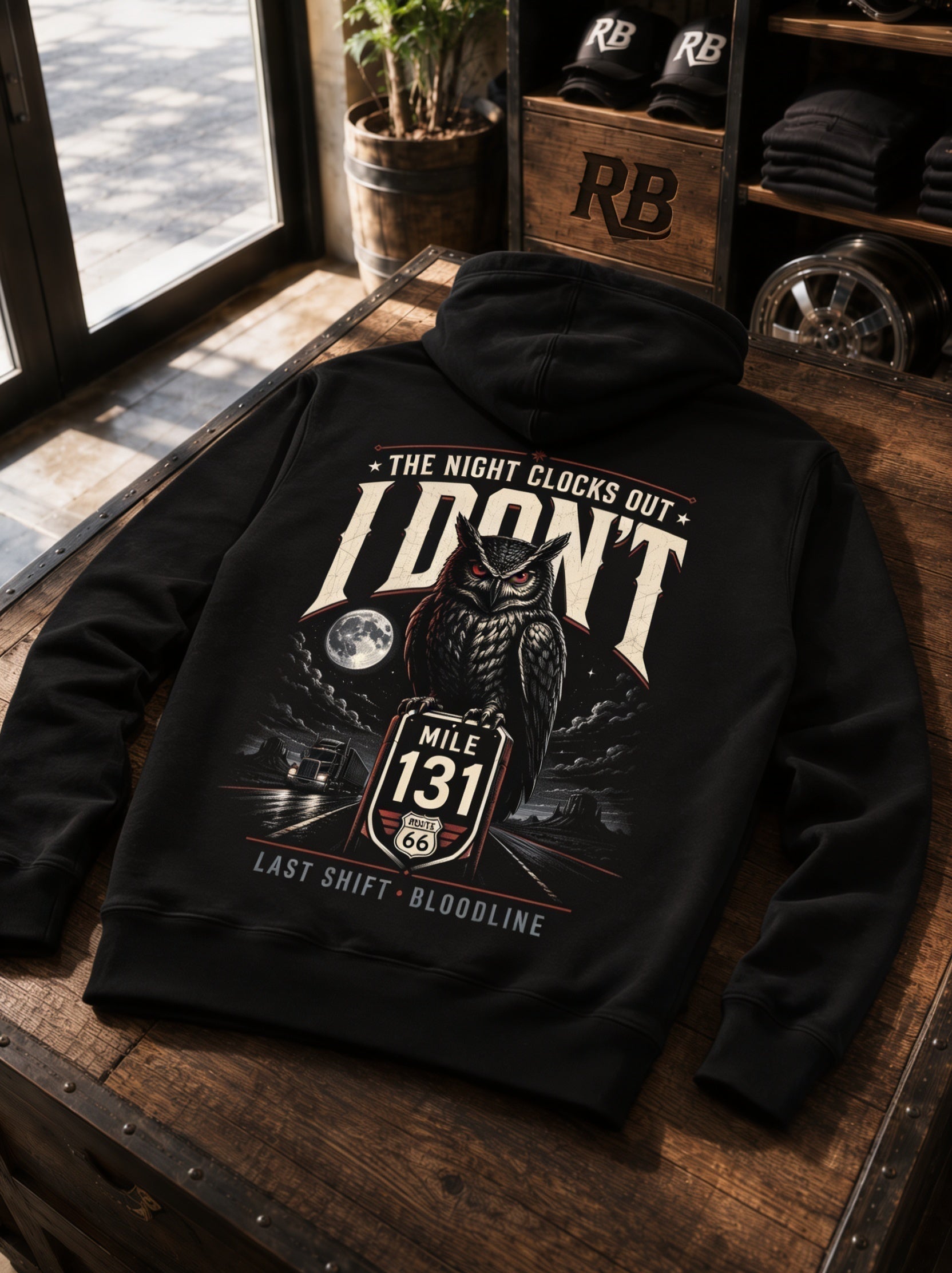 The Night Clocks Out I Don’t – Hoodie